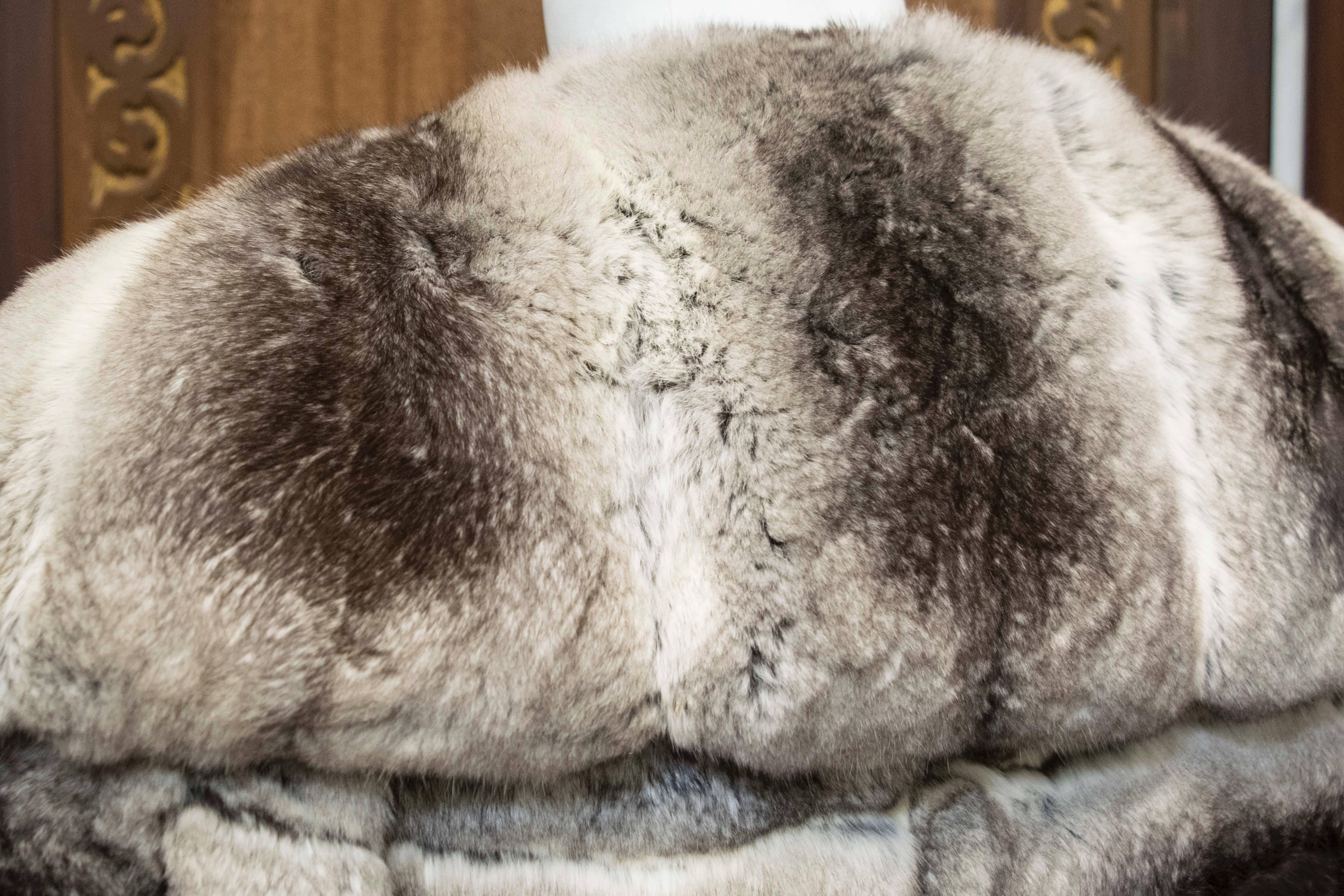 1960s Chinchilla Fur Stole 3