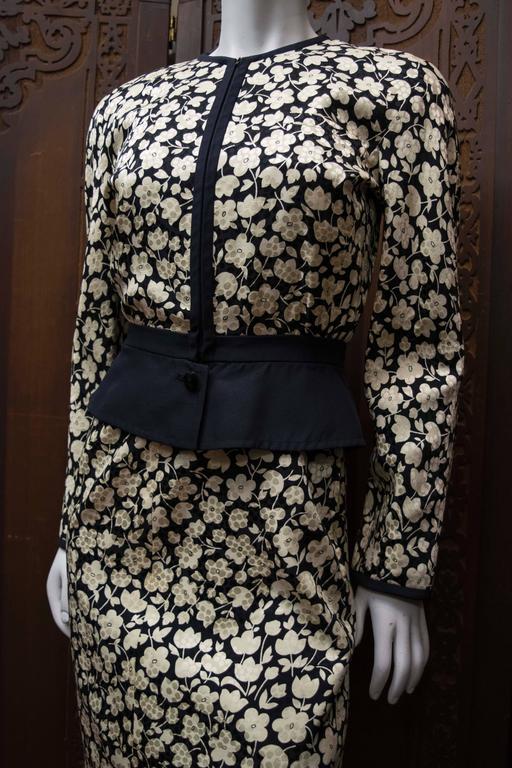 1980s Valentino Dress & Jacket