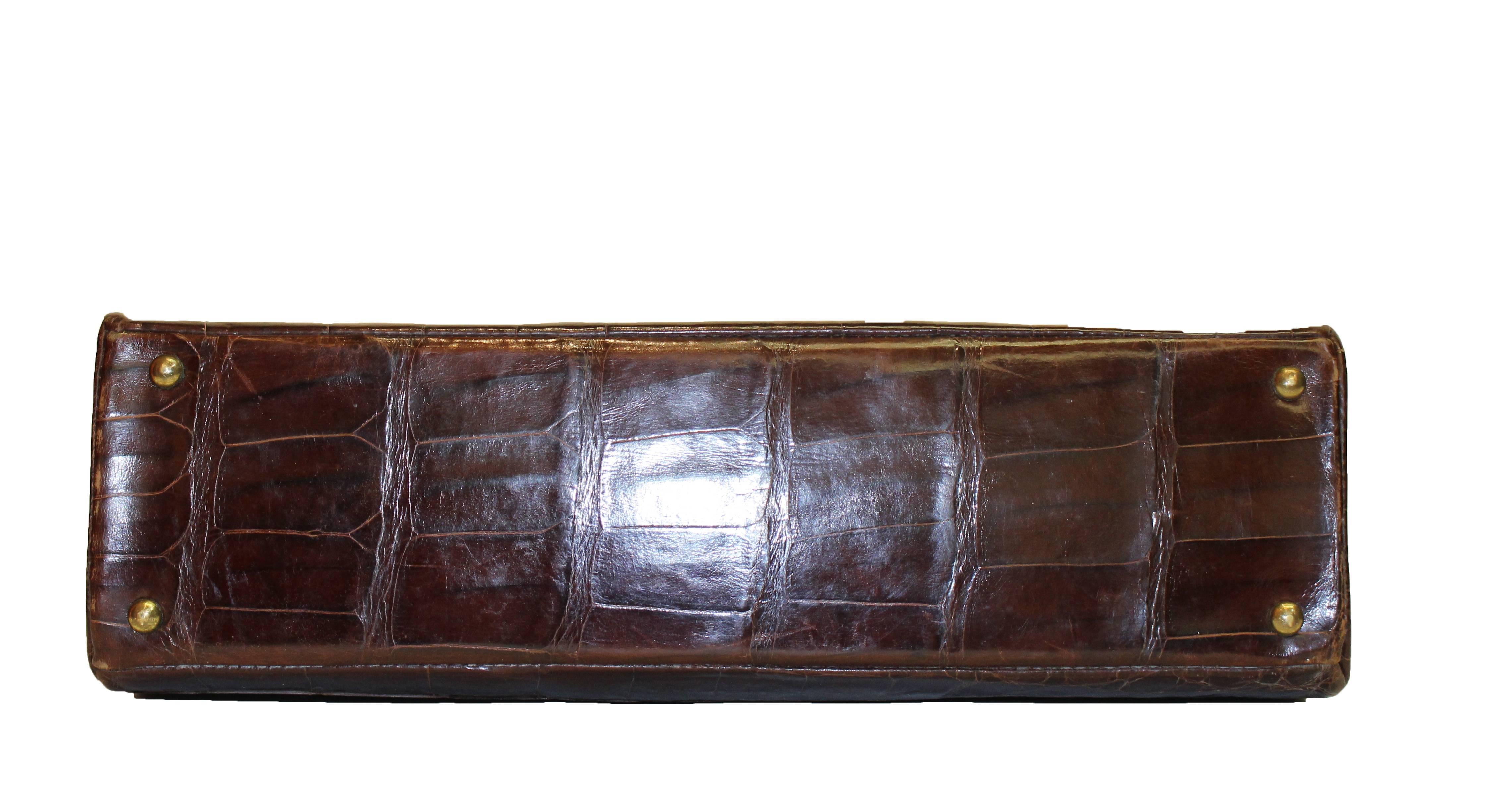 1950s crocodile handbags