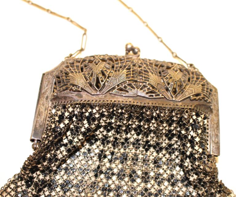 20s Art Deco Metal Mesh Purse at 1stDibs 20s bag, 20s purse, 20s purses