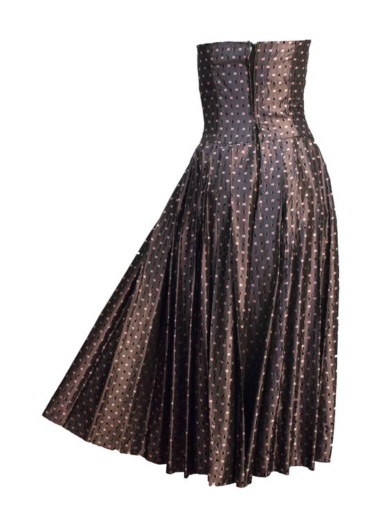 pink and grey frock