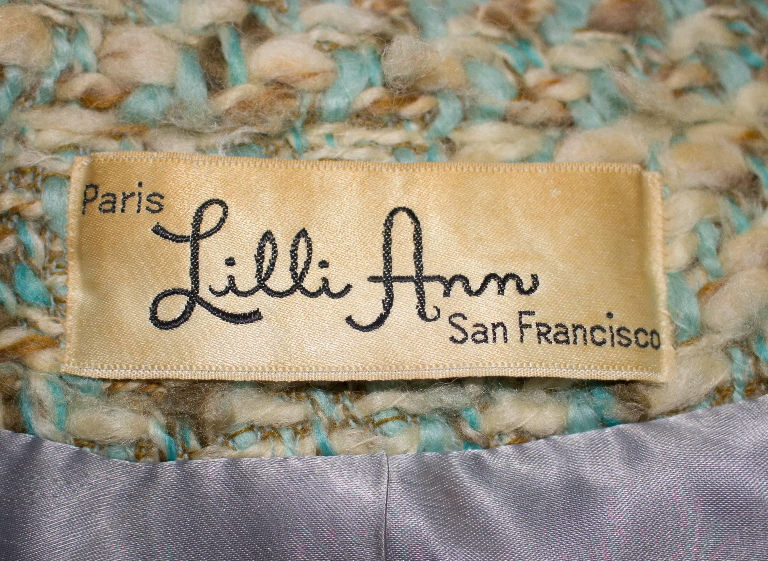 60s Lilli Ann Coat In Good Condition In San Francisco, CA