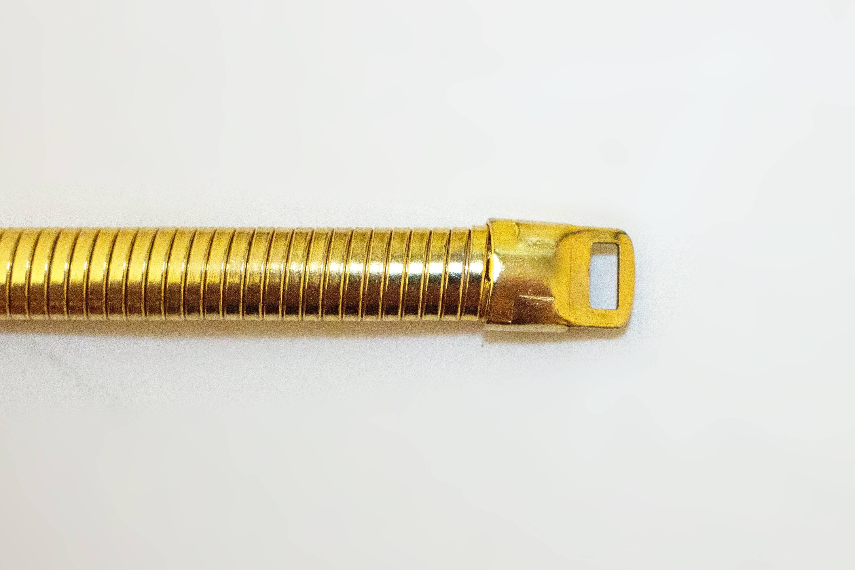 vintage gold stretch belt