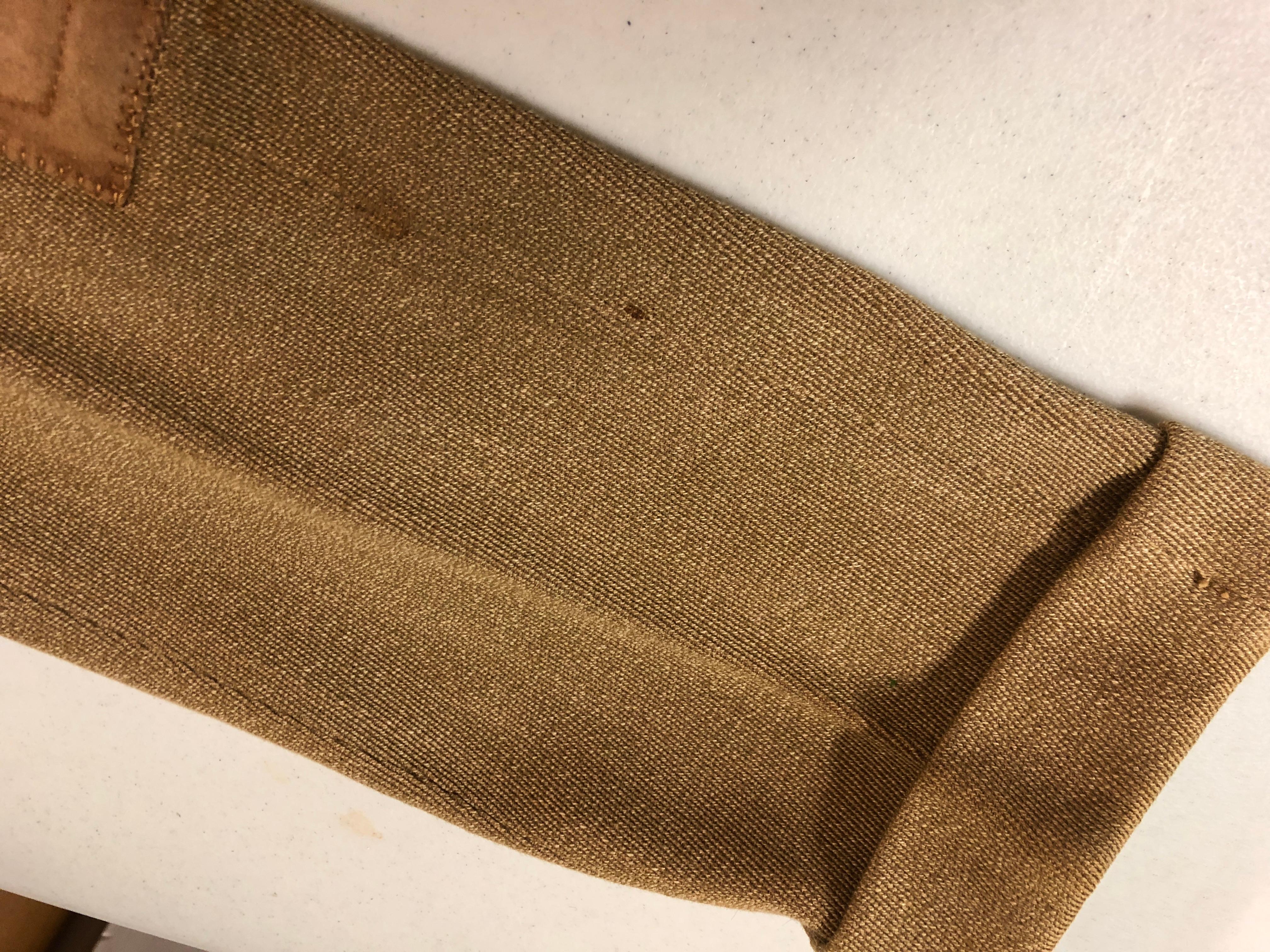 1920s Tan Jodhpurs with Suede Grip Pads In Good Condition In San Francisco, CA