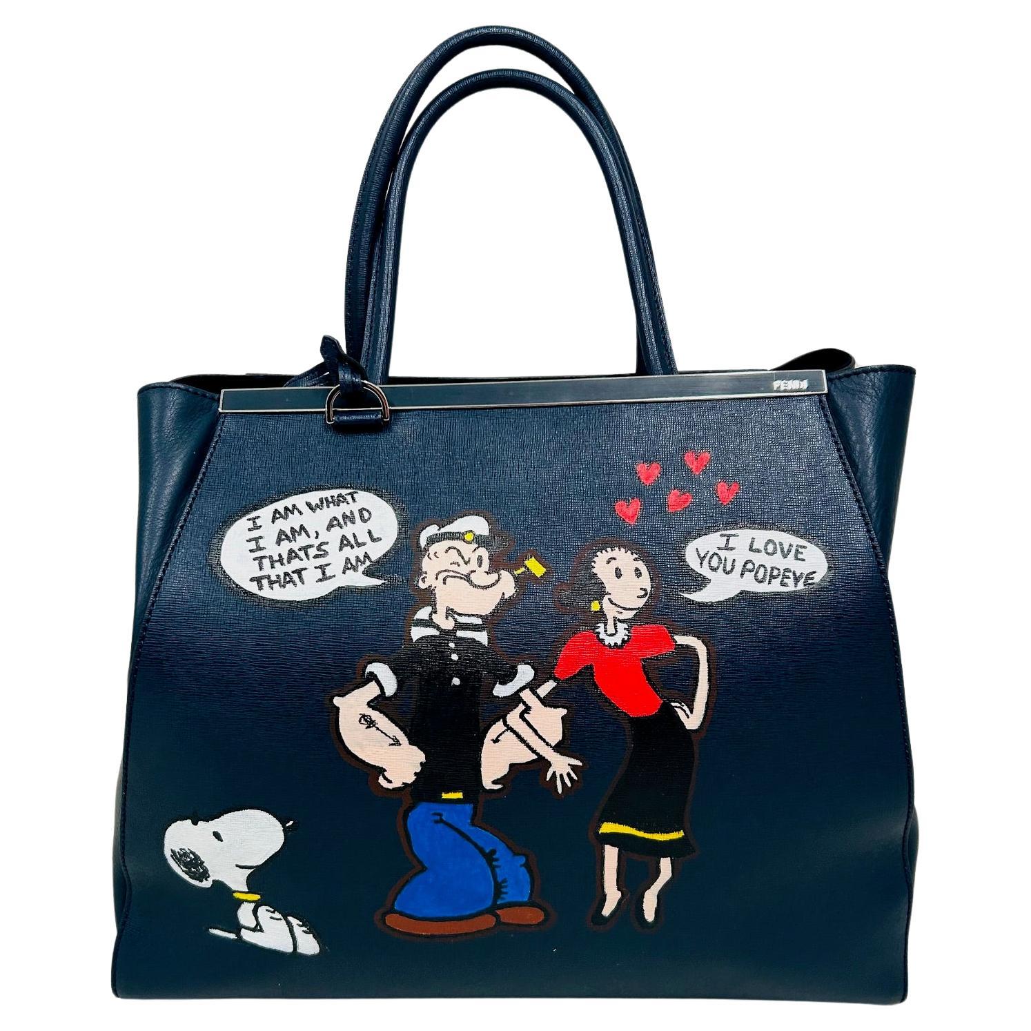 Fendi 2jour Popeye Edition Tasche im Angebot