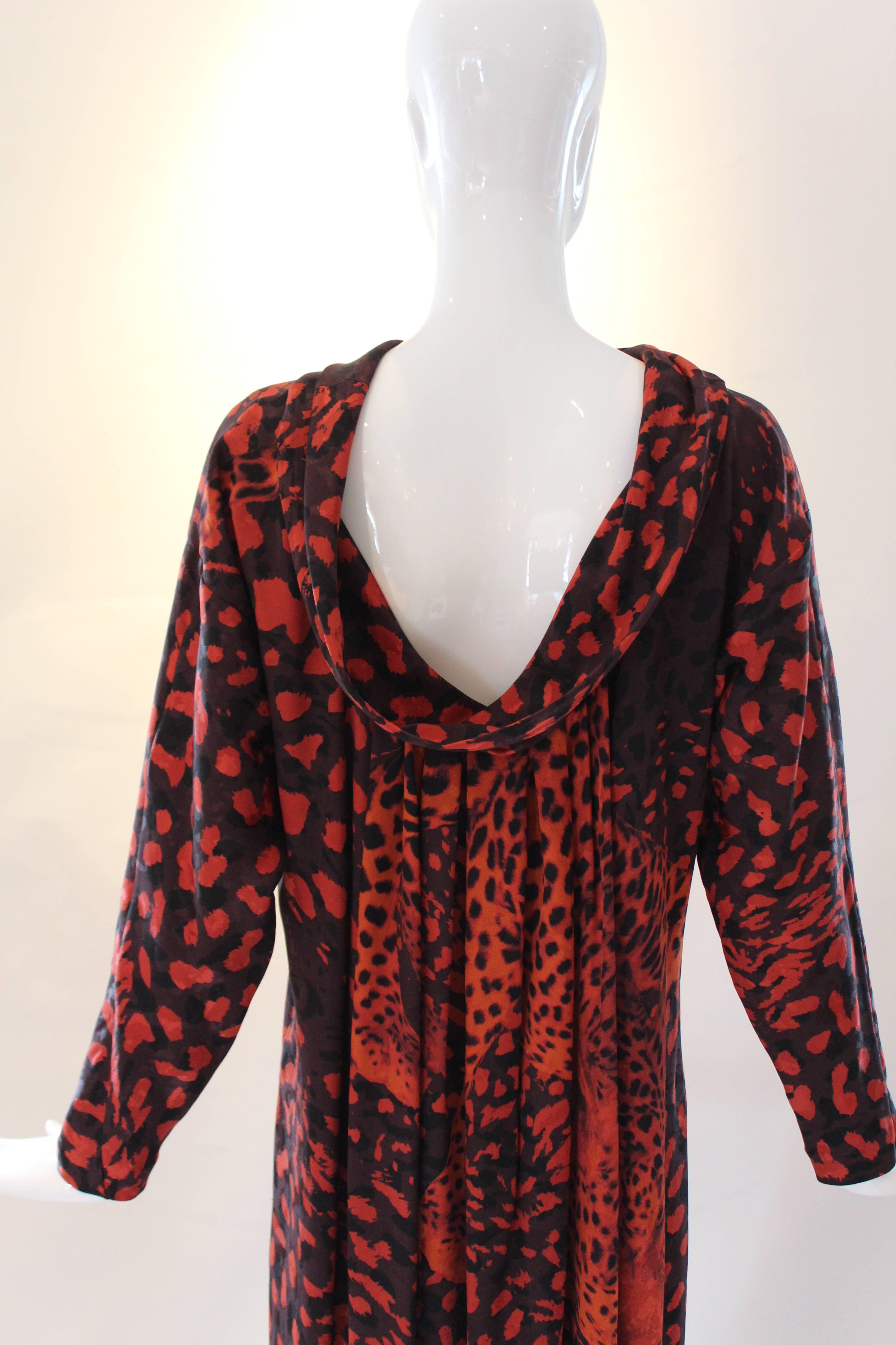 Hermes Leopard Print Dress 3