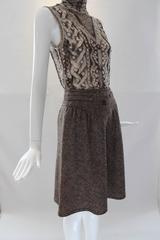 1960s Courreges Tweed Skirt