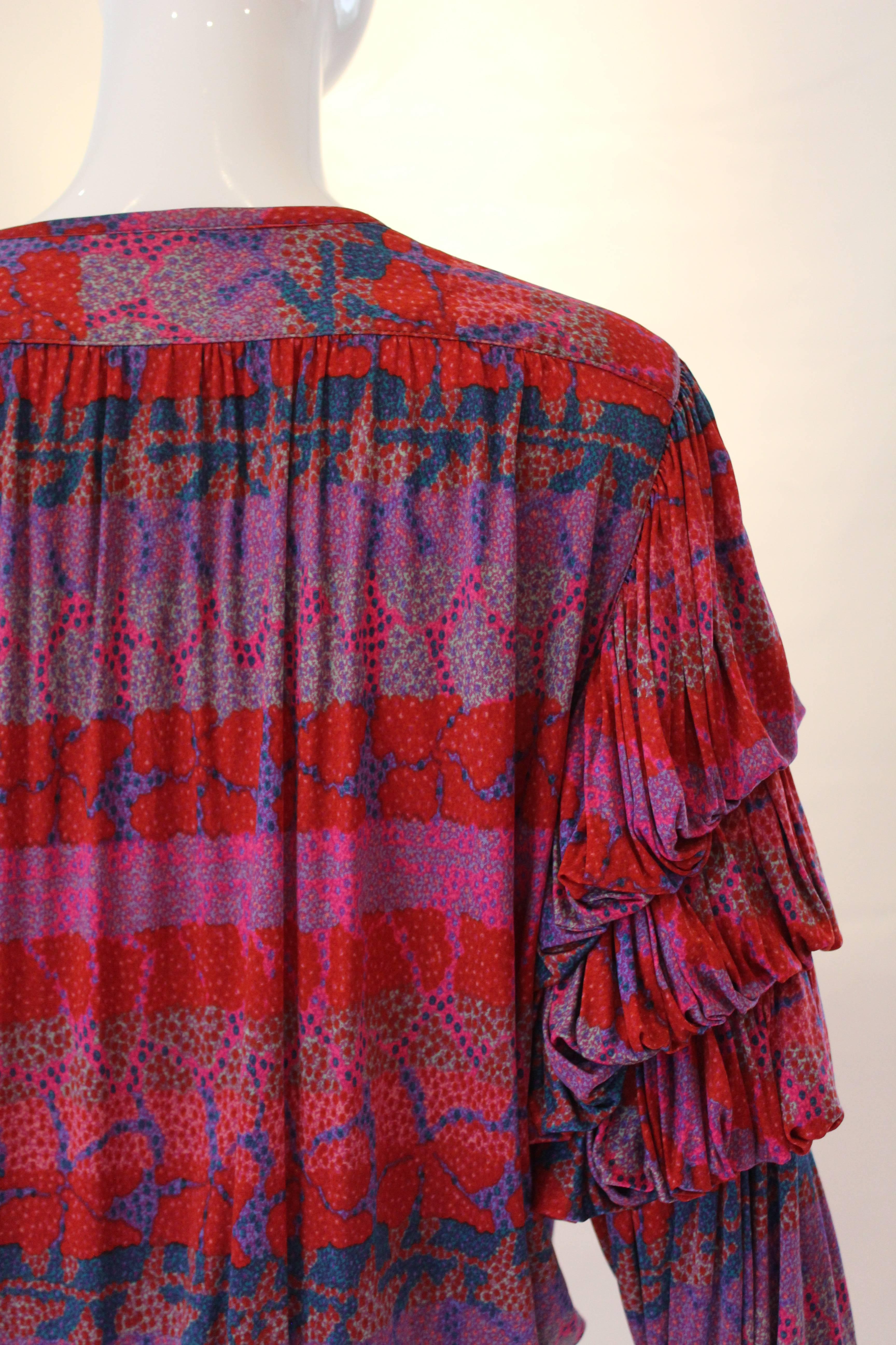 Vibrant Missoni Silk Jersey Dress For Sale 1