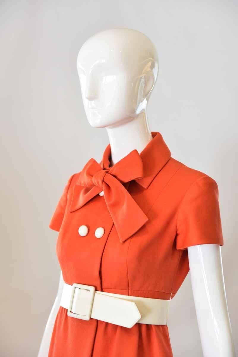 Women's 1960s Geoffrey Beene Red Dress