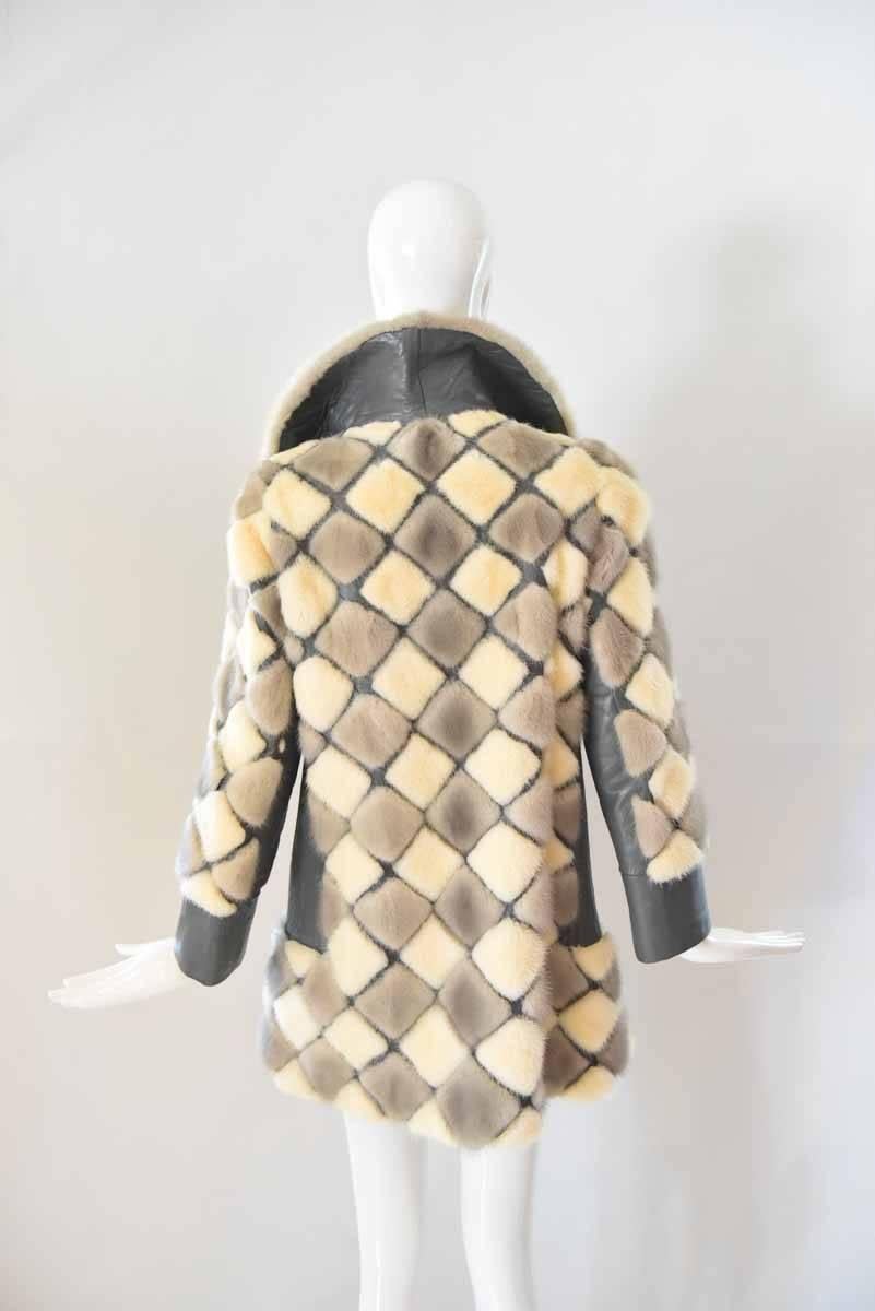 Women's 1960s Wurzburg Fur and Leather Coat 