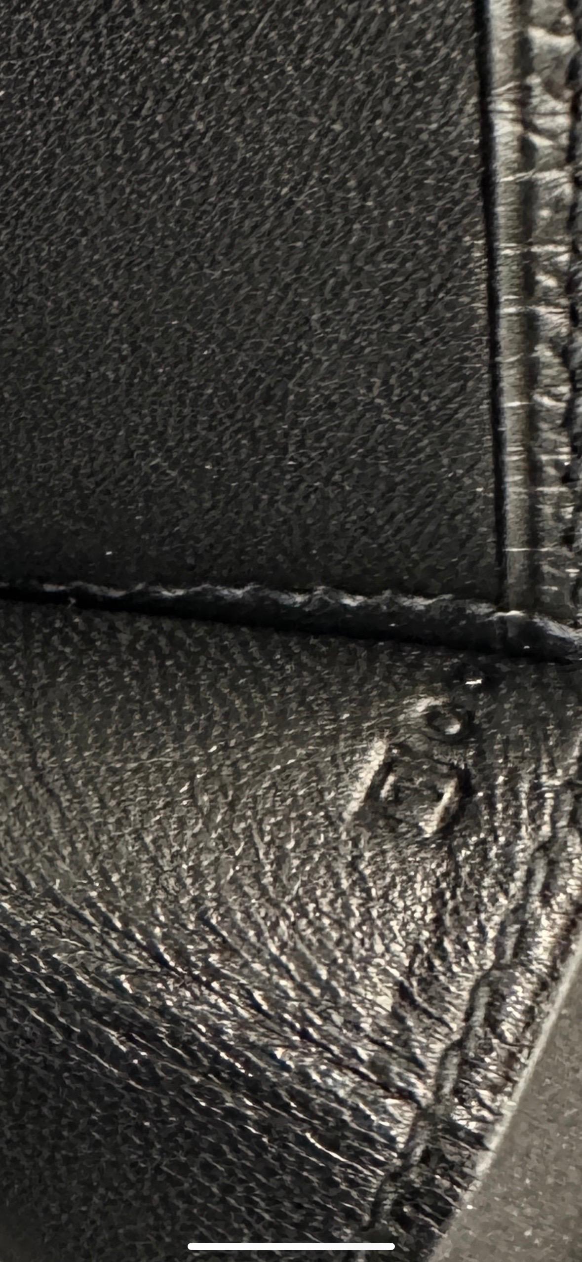 Hermes Black Leather Swift Jige Elan 29 Evening Bag Clutch For Sale 8
