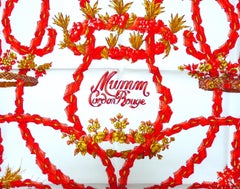 Rare Hermes Scarf Special Edition Mumm Cordon Rouge BNIB