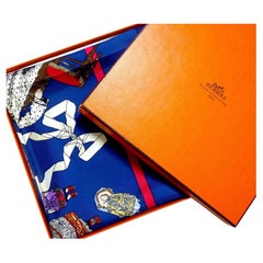 Sciarpa Hermes BRAND NEW con scatola Hermes Hello Dolly di Loïc Dubigeon