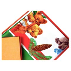 Foulard Hermès NEUF avec boîte Hermès "Confidents des Coeurs" par Loïc Dubigeon