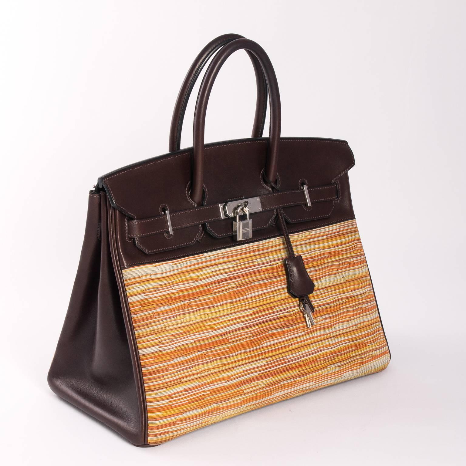 Hermès Vibrato handbag. In Excellent Condition For Sale In Stamford, CT