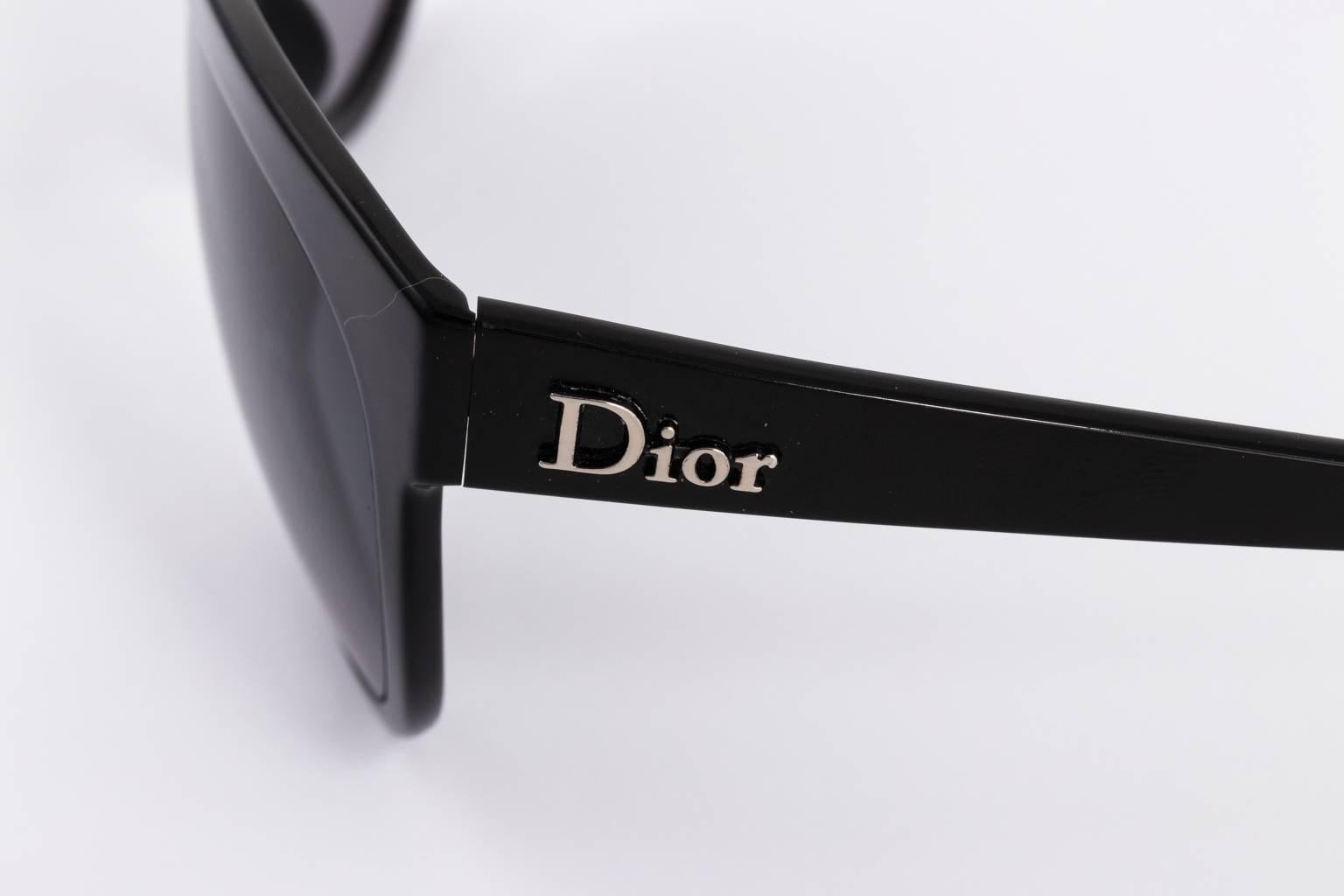Black Dior Sunglasses  For Sale 2