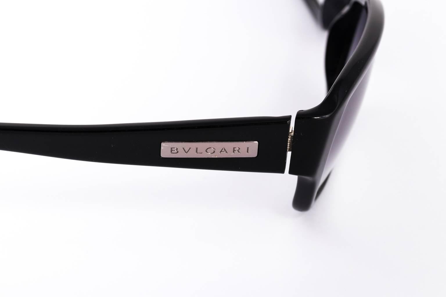 Contemporary black Bulgari sunglasses For Sale 1