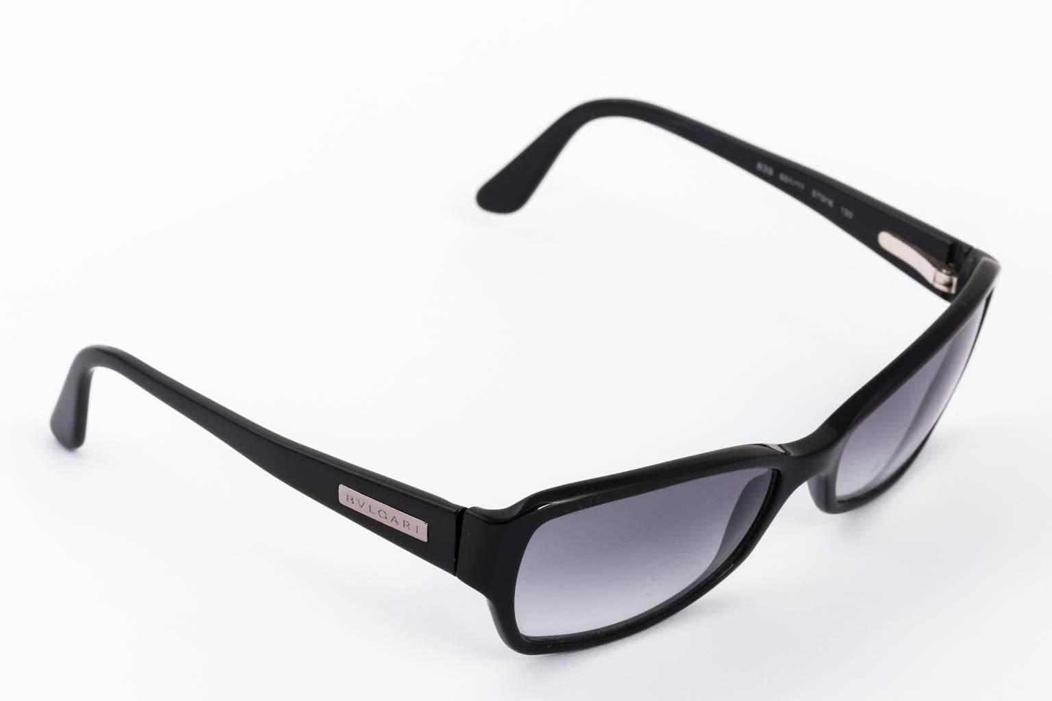 Contemporary black Bulgari sunglasses For Sale 2