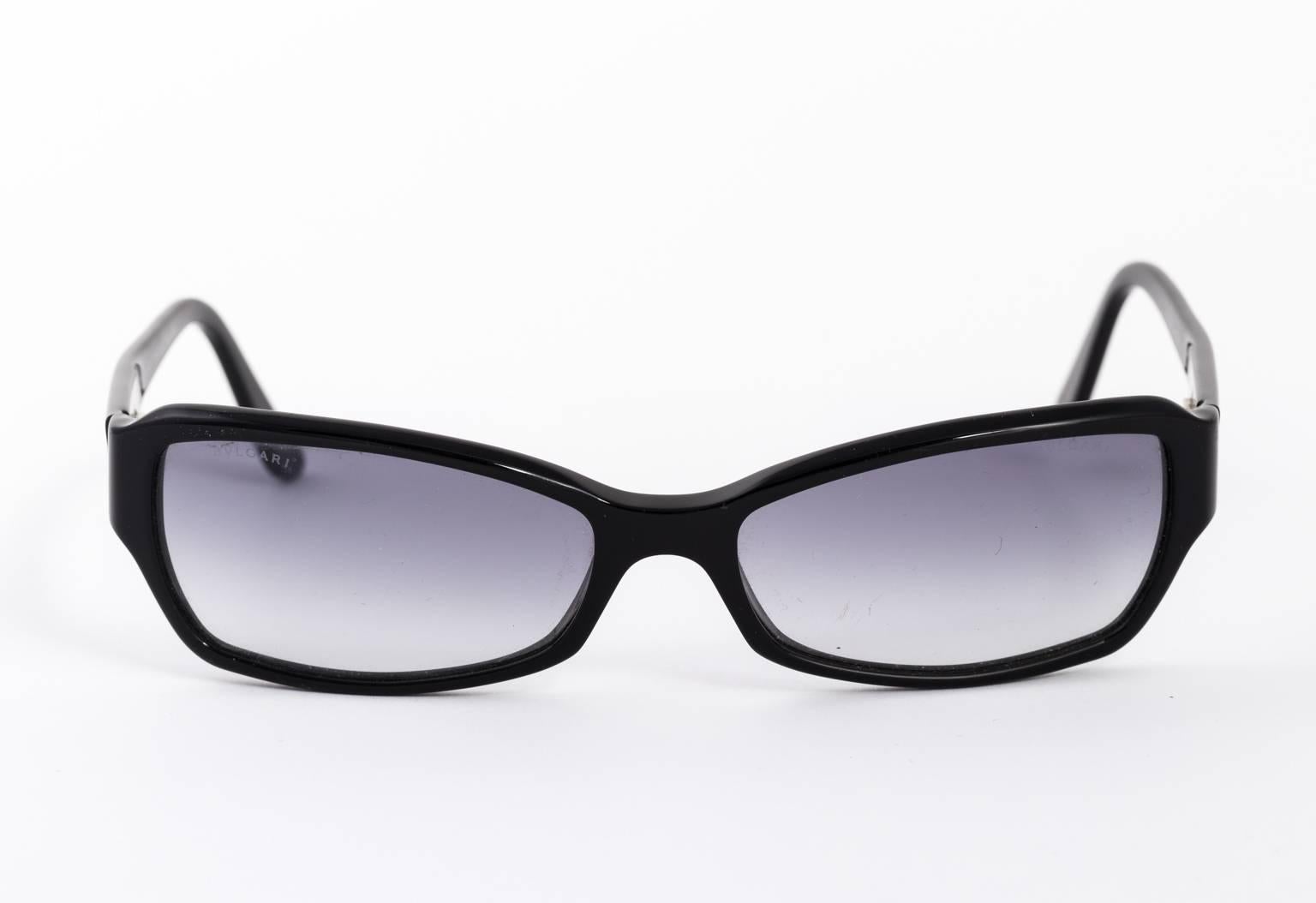 Contemporary black Bulgari sunglasses For Sale 4