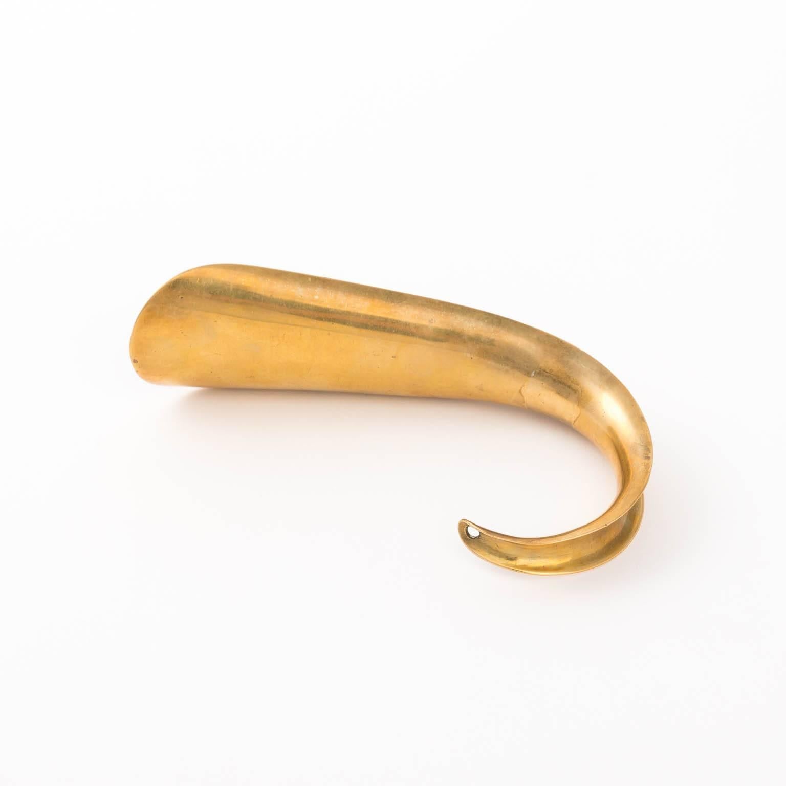 Brass Shoe Horn ca. 1870 2
