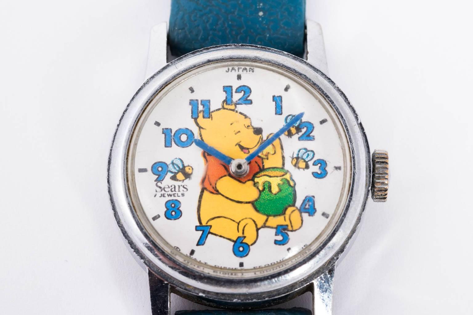 Pair Of Vintage Winnie the Pooh Watches by Sears  For Sale 8