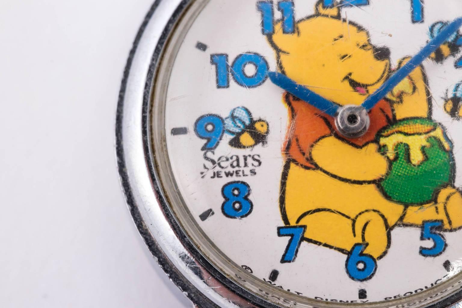 Pair Of Vintage Winnie the Pooh Watches by Sears  For Sale 9