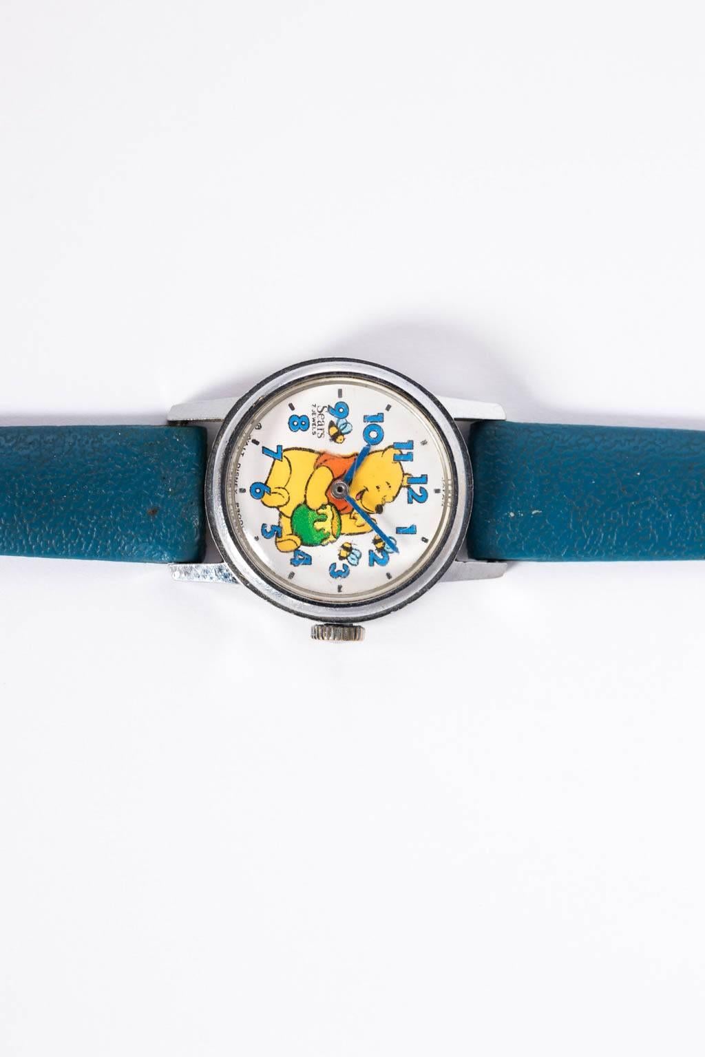 Pair Of Vintage Winnie the Pooh Watches by Sears  For Sale 12
