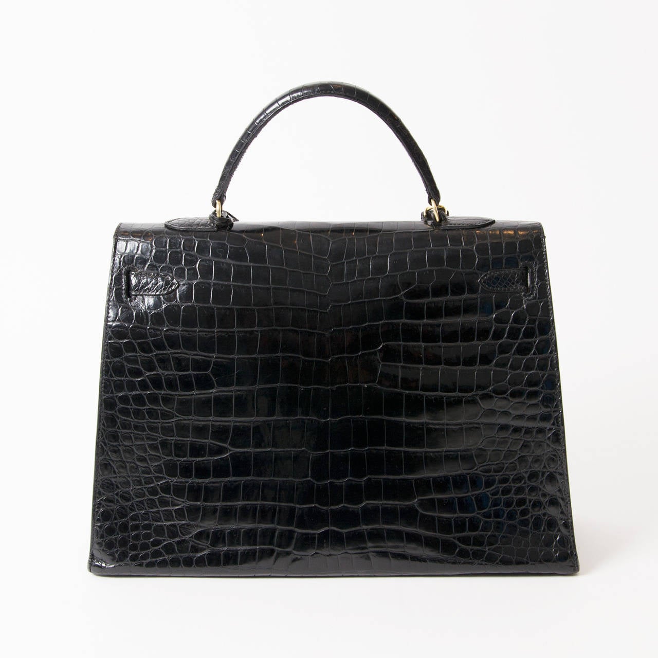  Hermès Sac Kelly Croco Prosorus 35 Pour femmes 