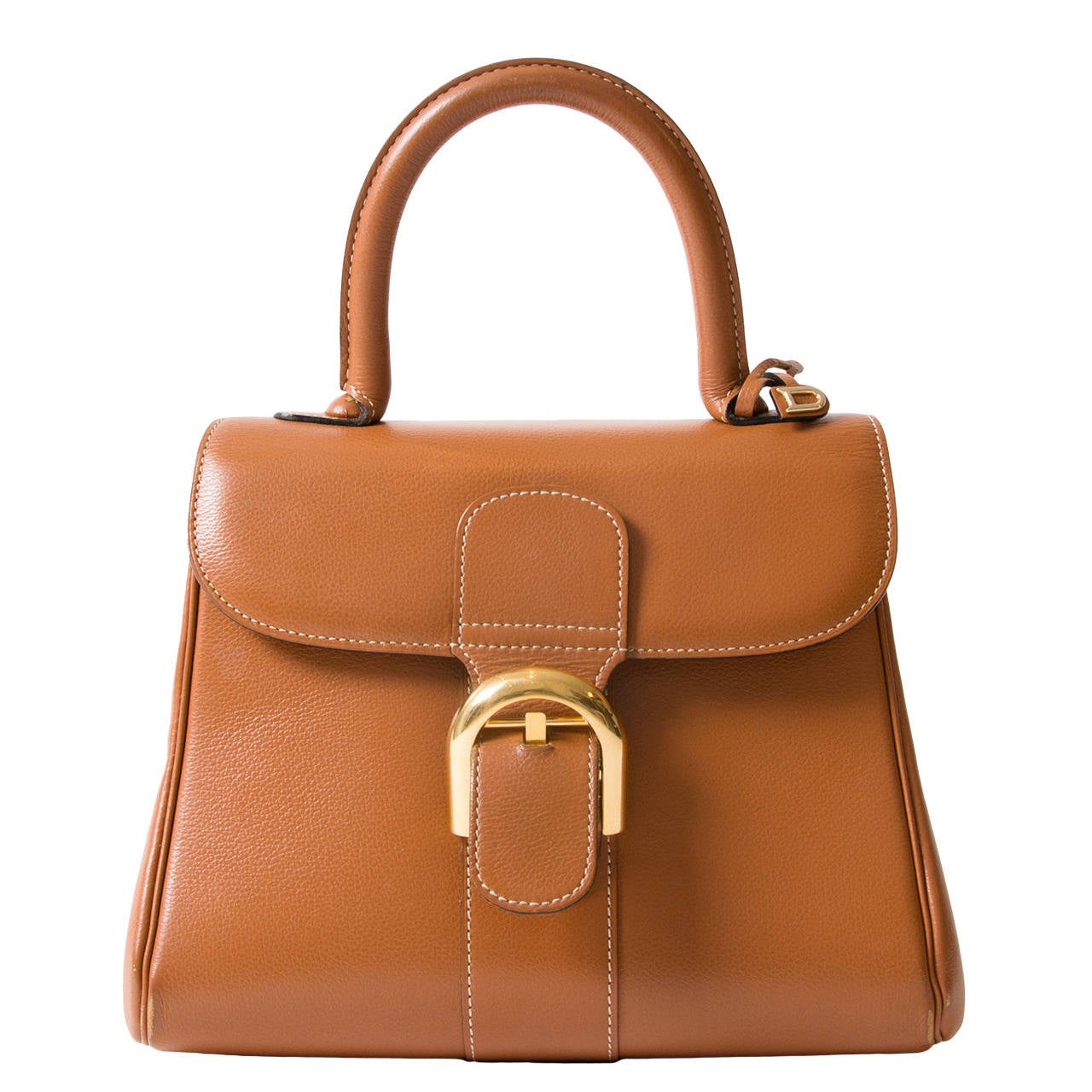 Delvaux Cognac Brillant PM GHW