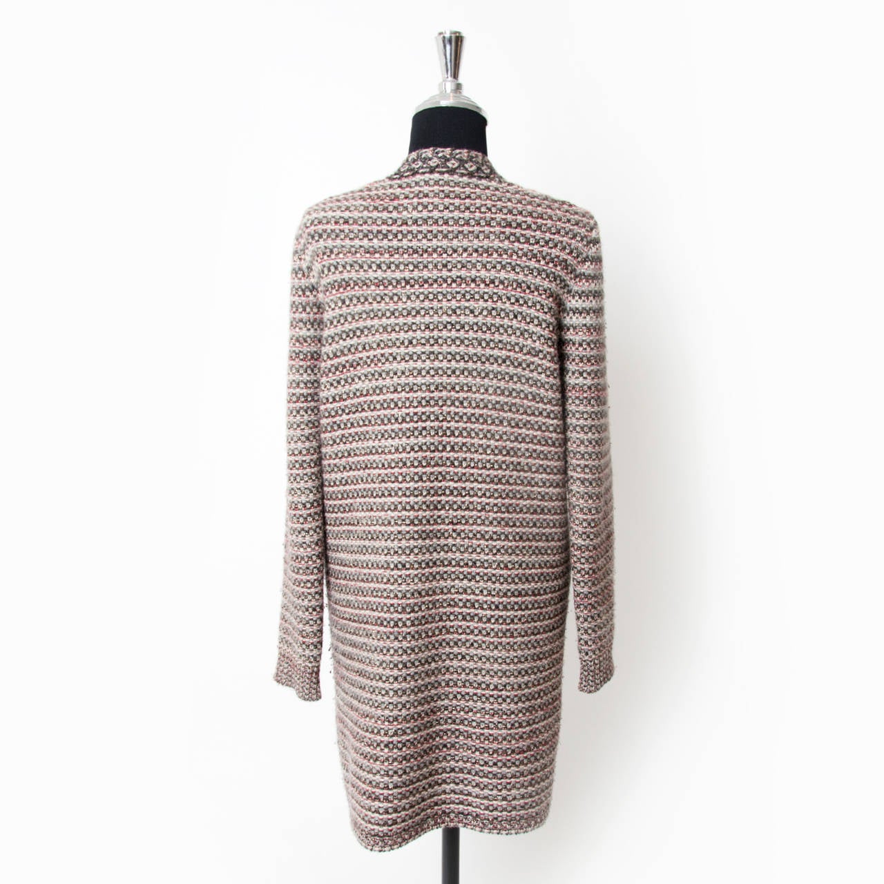 Chanel Boucle Wool Cardigan In Good Condition In Antwerp, BE