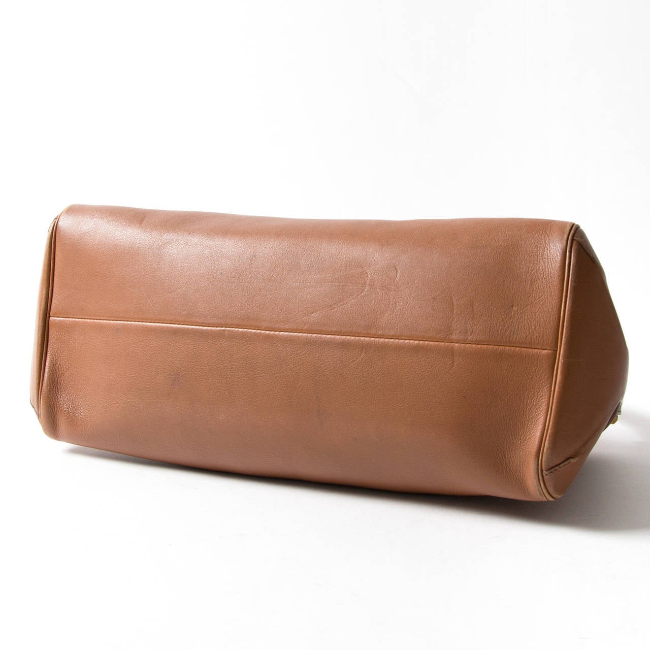 Delvaux Cognac Tempête Shoulder Bag 1
