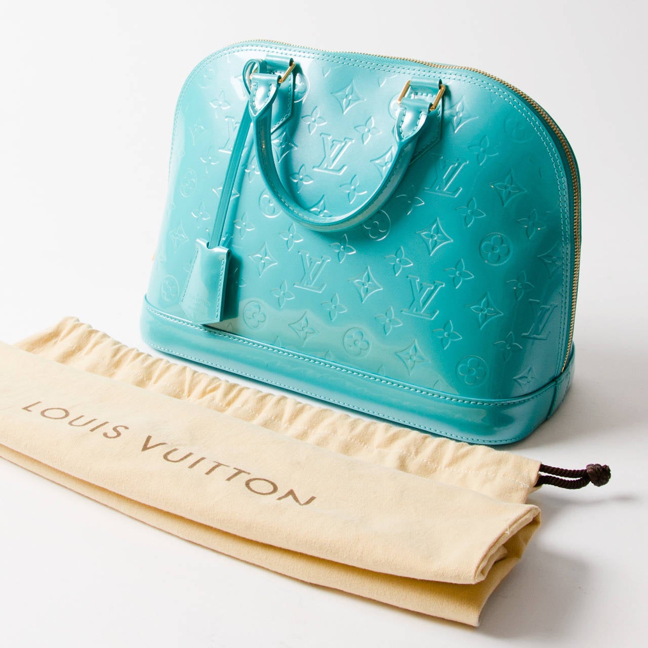 Louis Vuitton, Bags, Louis Vuitton Tiffany Blue Lagoon Bag Authentic