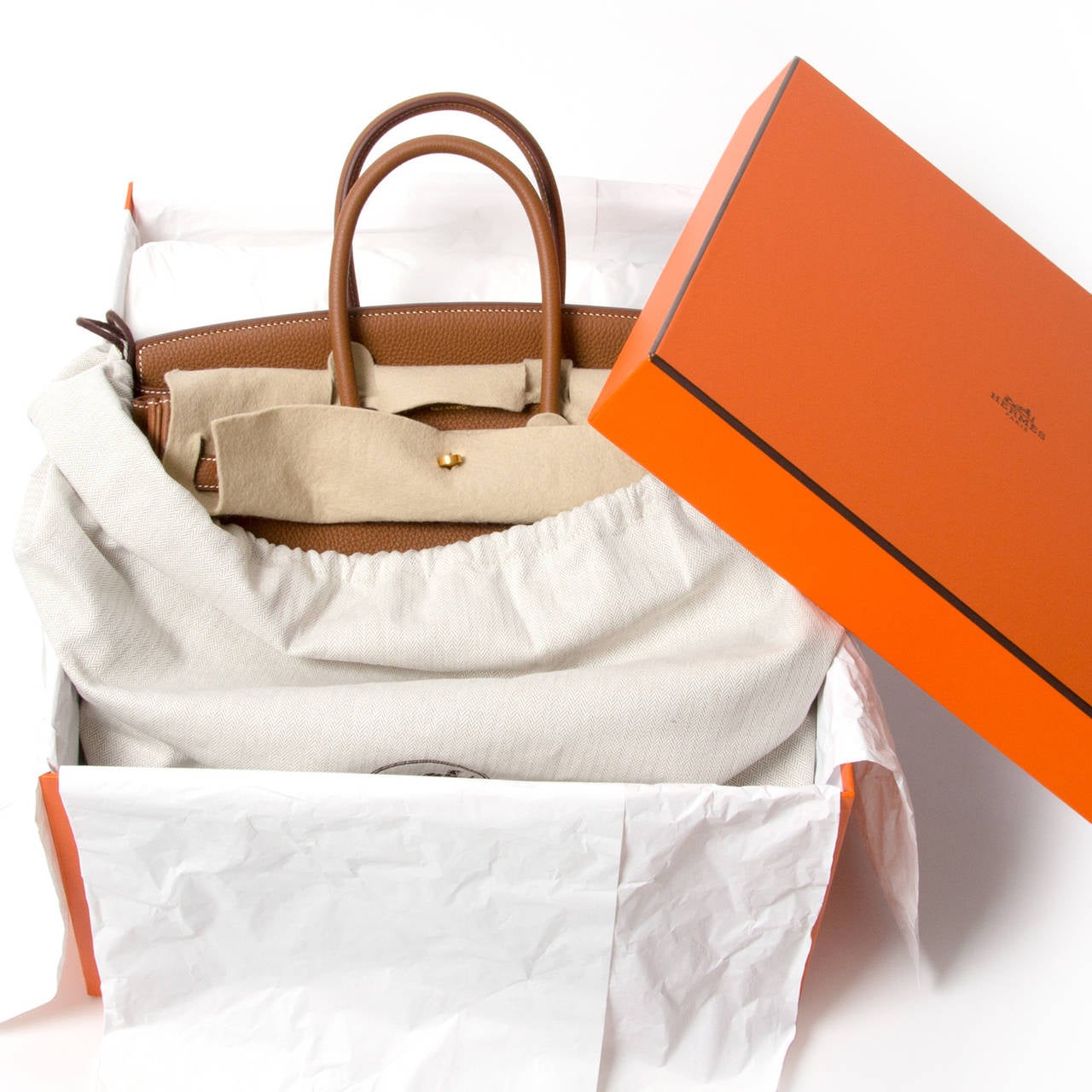 Brand NEW Hermes Birkin 35 Gold GHW at 1stDibs