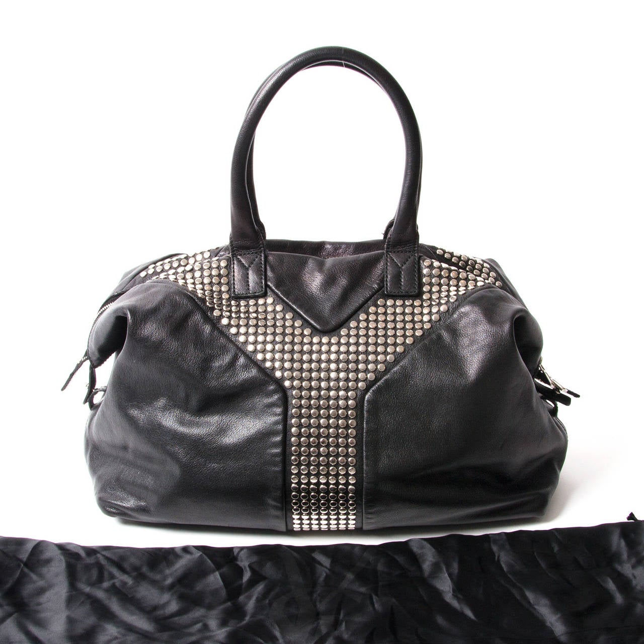 Yves Saint Laurent Easy Y Studded Tote at 1stDibs