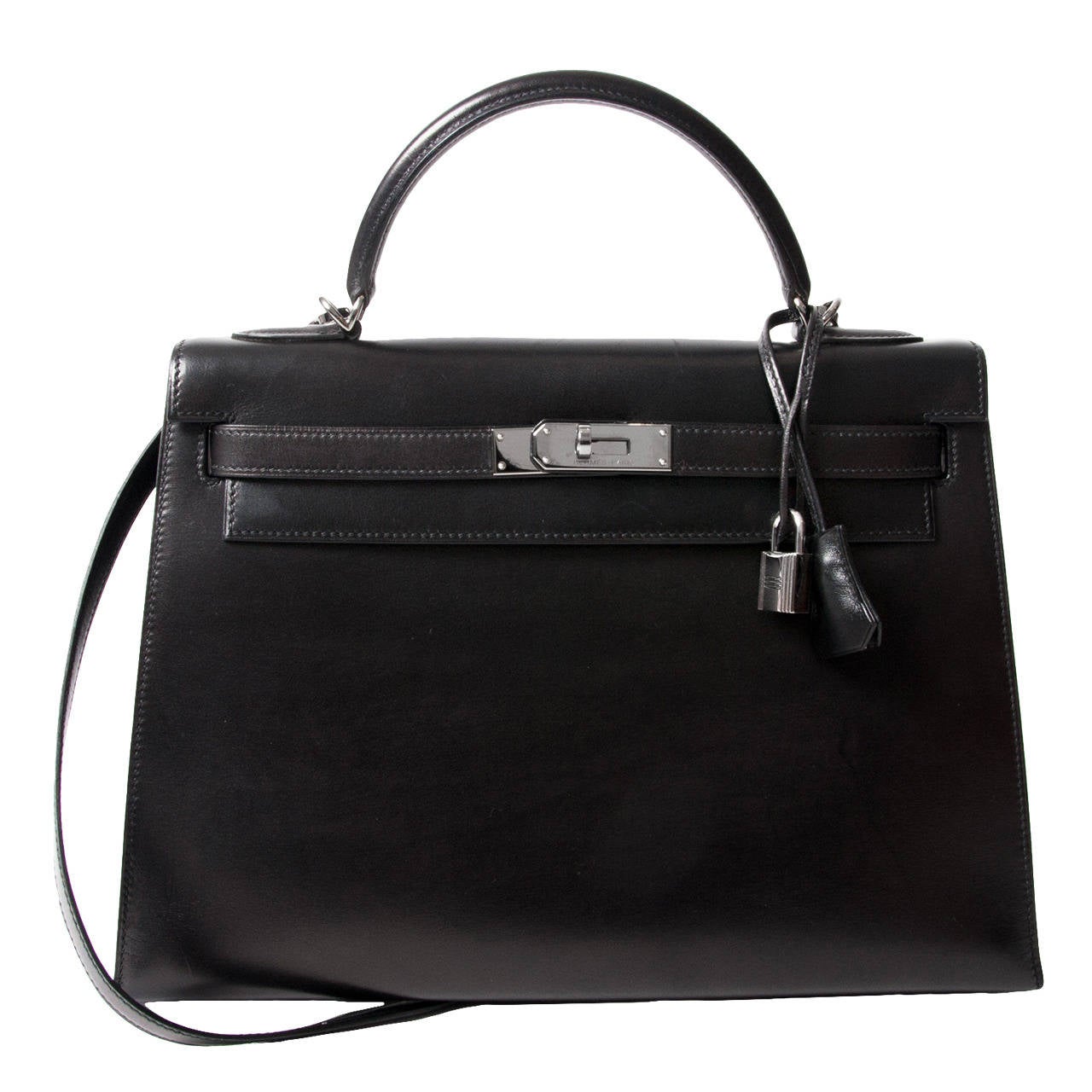 Hermes kelly so black 32cm on sale