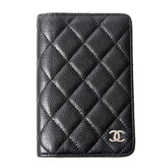 Petit agenda matelassé Caviar de Chanel