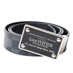 Louis Vuitton Vintage Inventeur Damier Belt - Brown Belts