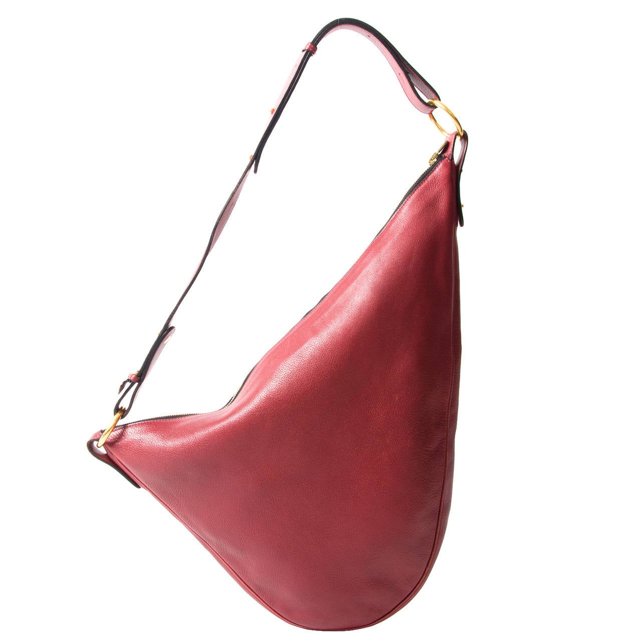 Delvaux Red Acacia Shoulder bag