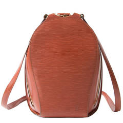 Louis Vuitton Brown Epi Mabillon Backpack
