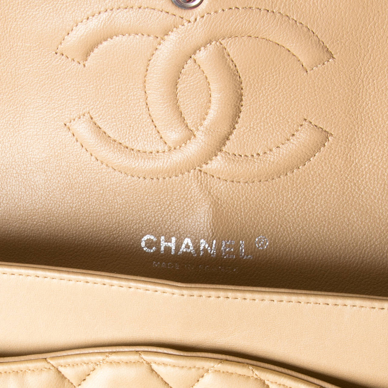 Chanel Medium Creme Double Flapbag 3