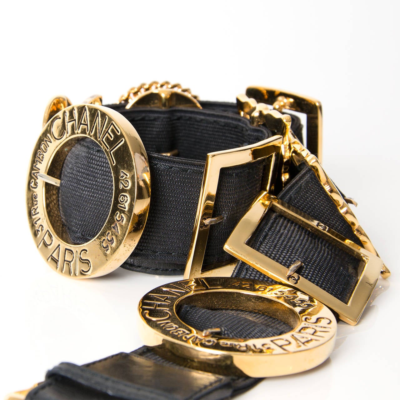 chanel belt buckles