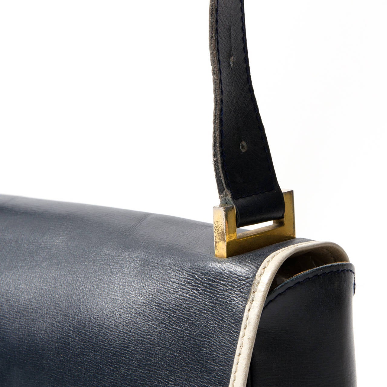 Women's Delvaux Dark Blue Shoulder Bag