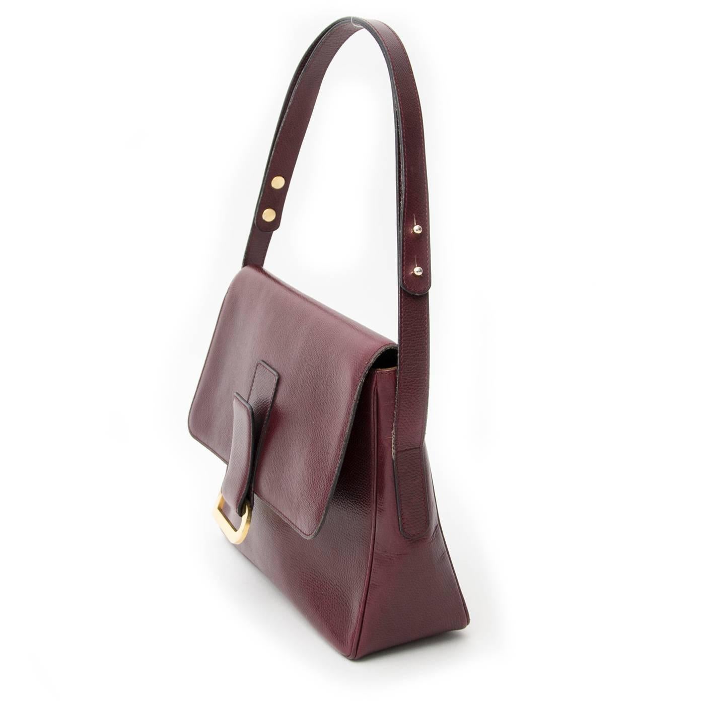 Brown Delvaux Poirier Burgundy 