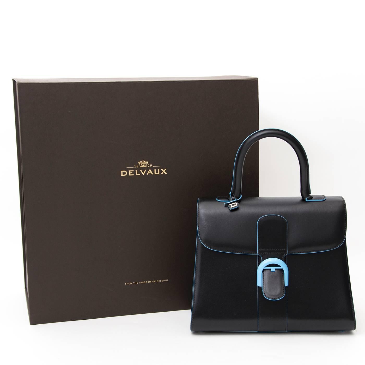 Black Delvaux Brillant MM 