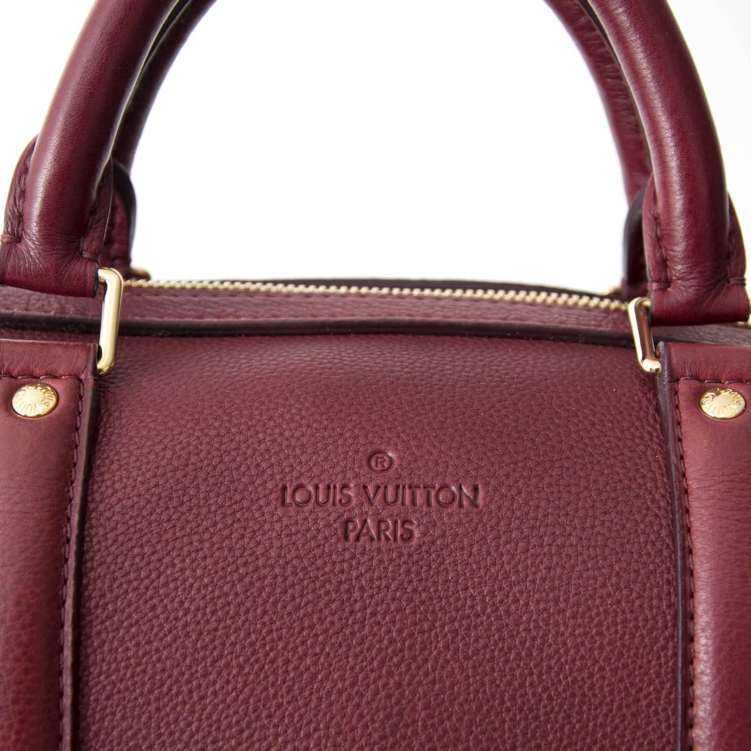 Women's Louis Vuitton Burgundy SC Bag MM 