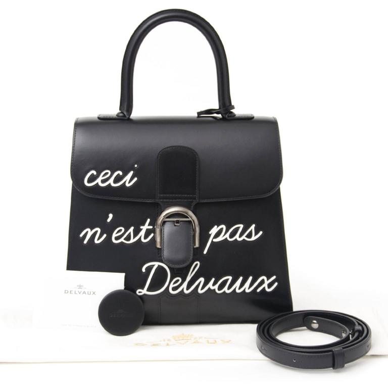 Delvaux Red Le Pin Shoulder Bag at 1stDibs