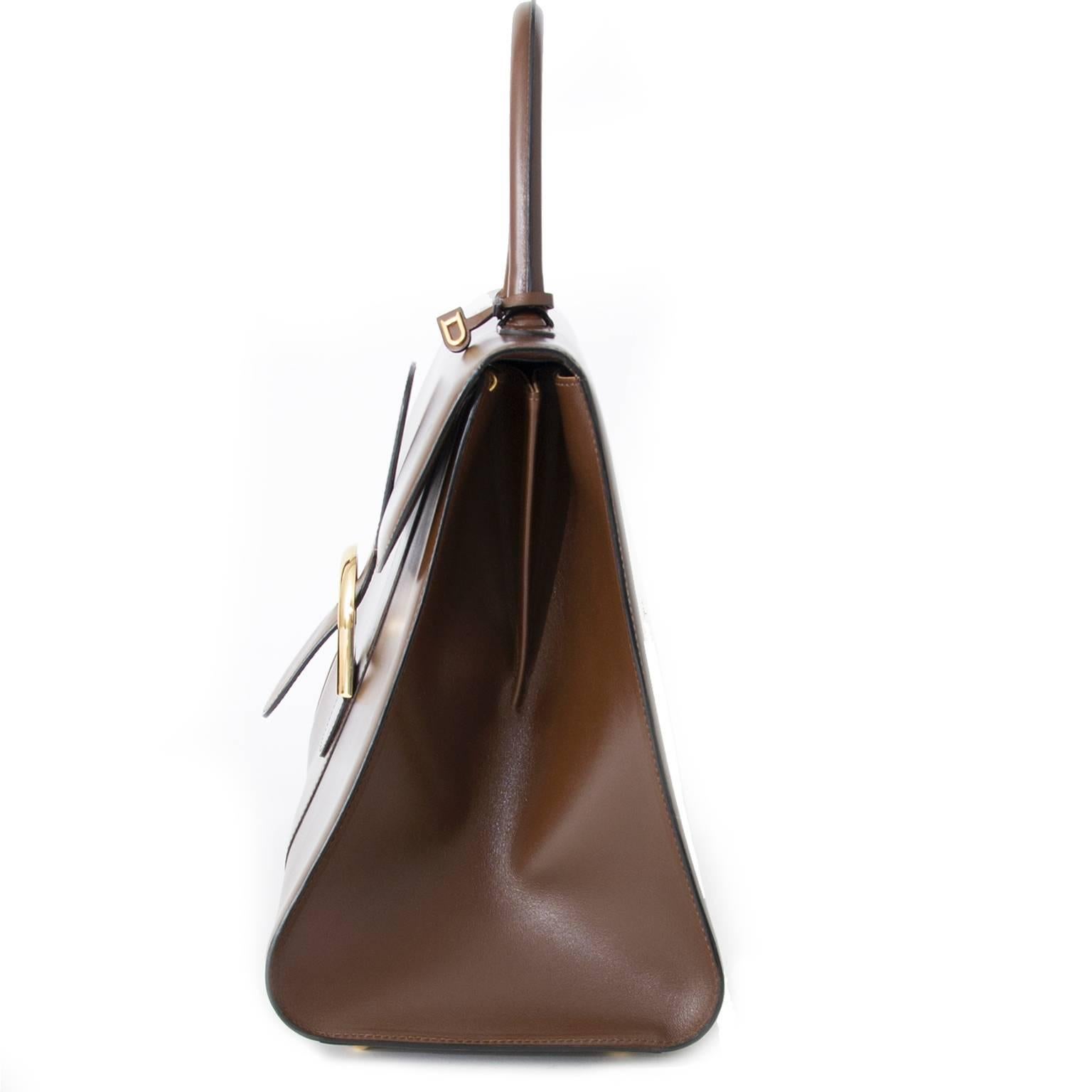 Delvaux Brillant GM Noisette (Braun)