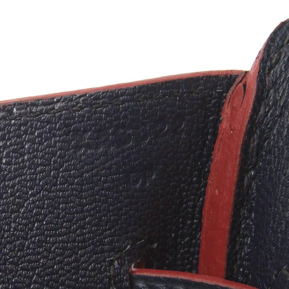 Nuovo Hermès Birkin 35 Limited Blu Indaco Contour Veau Epsom 1