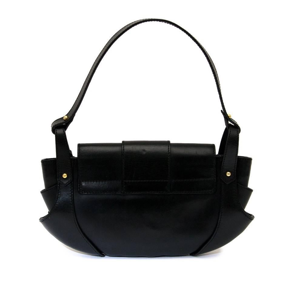 Fendi Black Croissant Bag  In Excellent Condition In Antwerp, BE