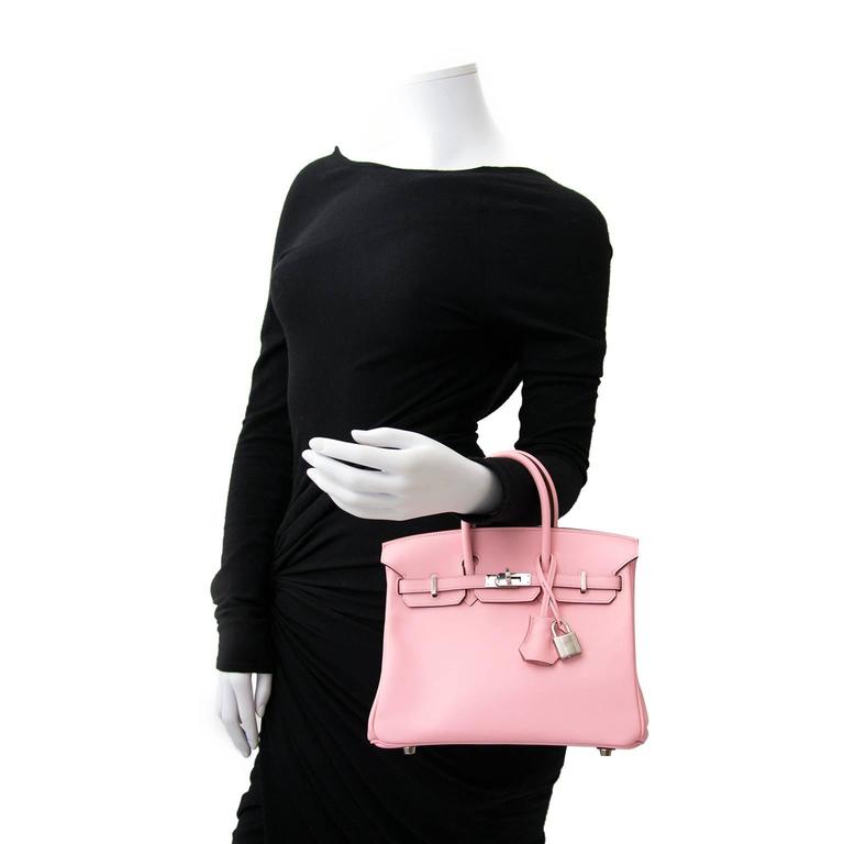 Very RARE and Brand New Hermès Birkin Rose Sakura 25 at 1stDibs